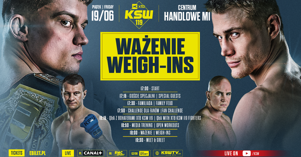 WWW: http://www.kswmma.com Facebook: http://www.facebook.com/konfrontacja KSW Live Stream: http://www.kswtv.com Youtube: http://www.youtube.com/ksw Twitter: http://twitter.com/KSW_MMA